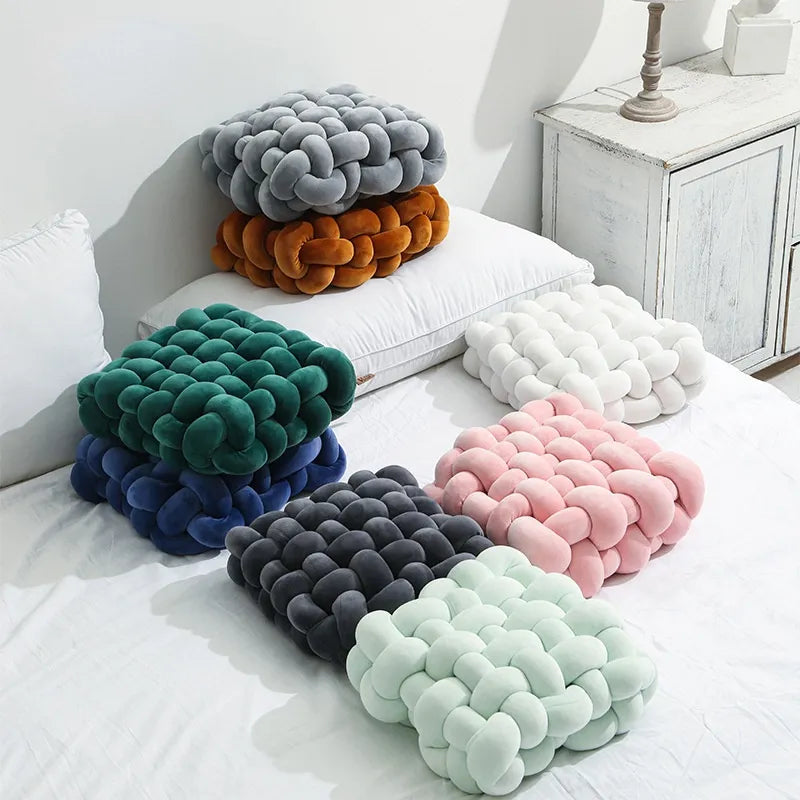 Push Knotted Pillows