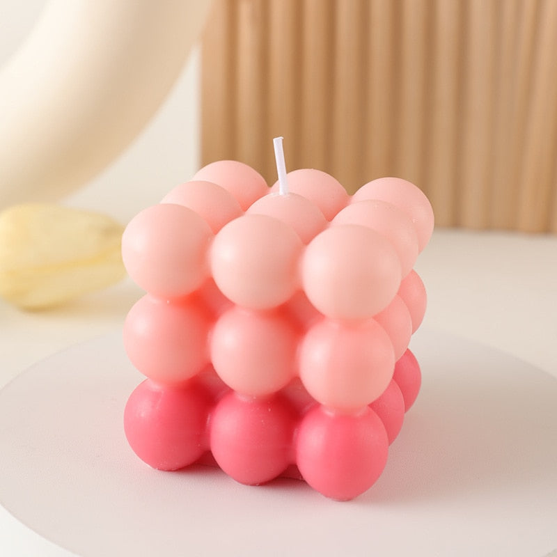 Bubble Cube Scented Candles