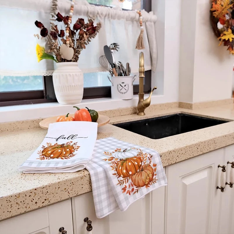 Autumn Dish Towel