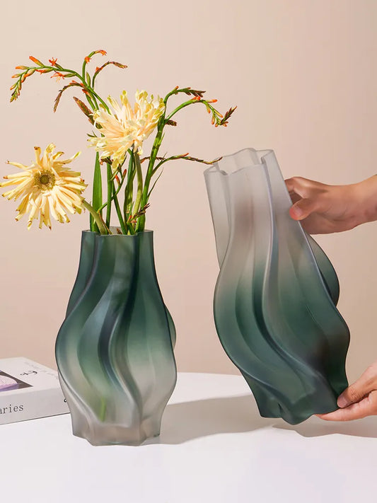 Matera - Frosted Glass Vase