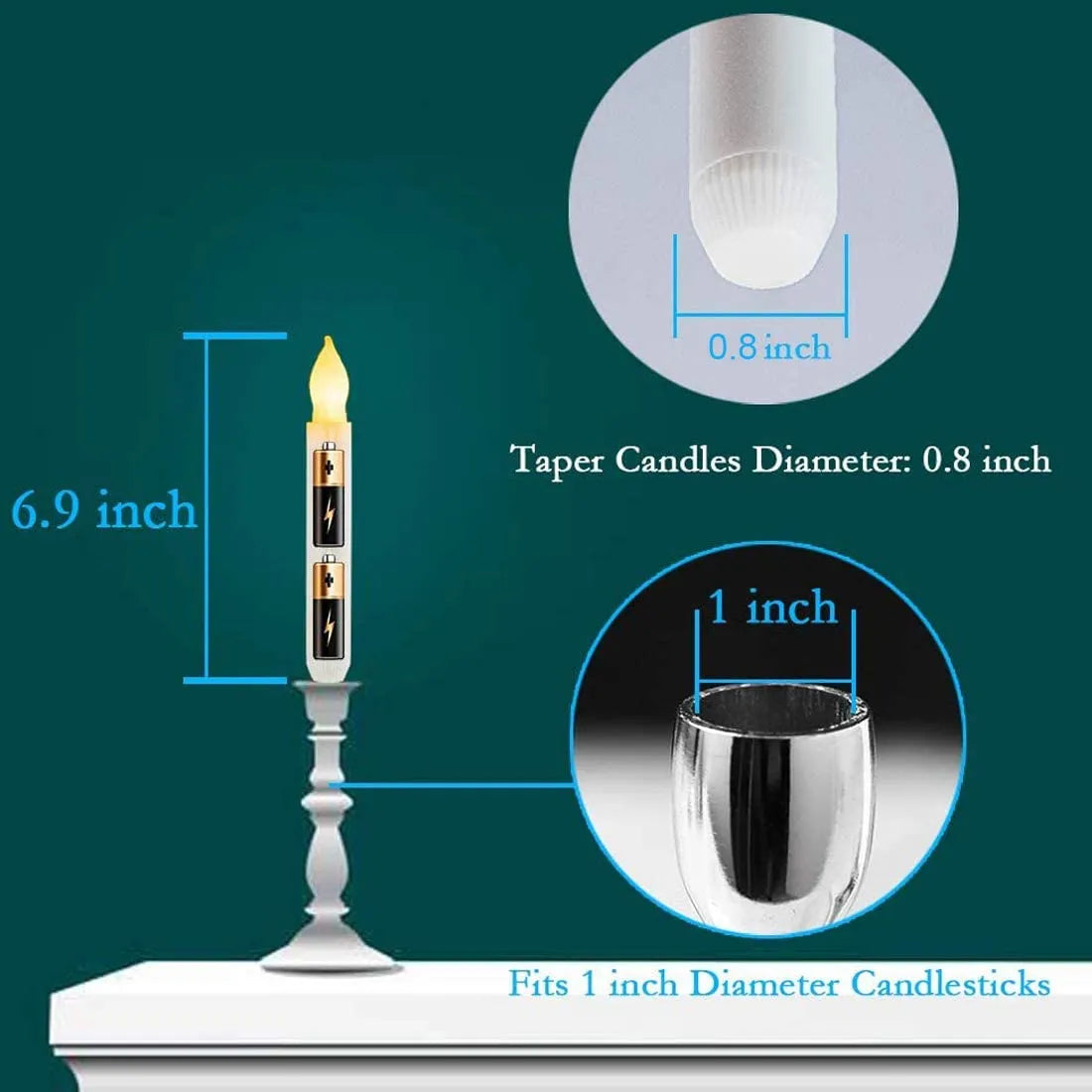 Flameless Battery Operated Candles