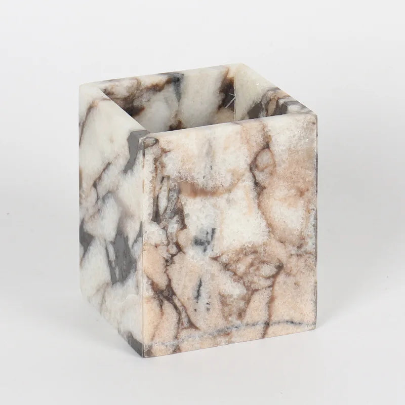 Natural Marble Luxury Candle Holder