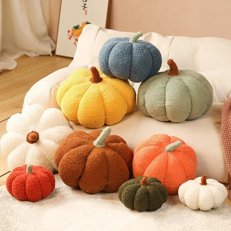 Fluffy Pumpkin Pillow