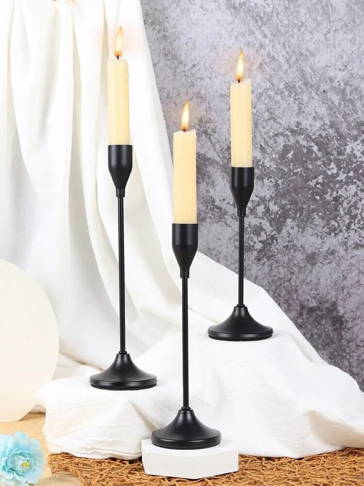 Metal Candlestick Holders