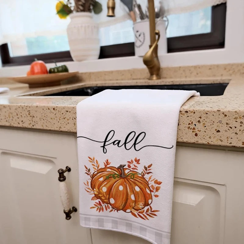 Autumn Dish Towel