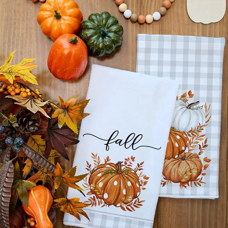 Autumn Dish Towel