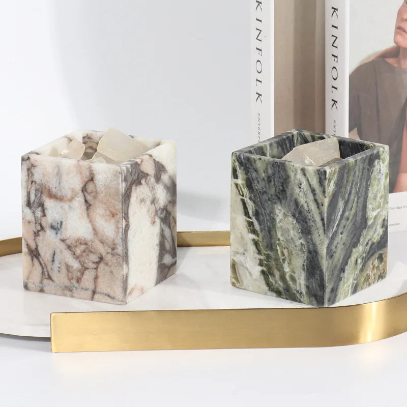 Natural Marble Luxury Candle Holder