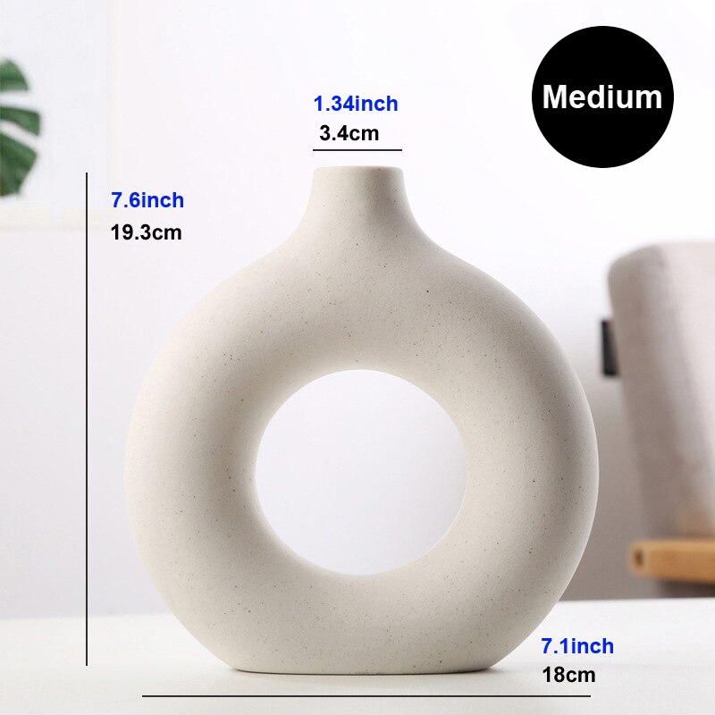 Nordic Circular Vase