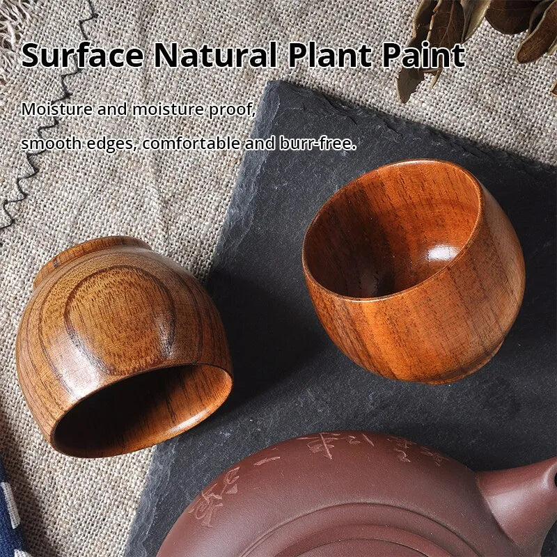 Handmade Natural Wooden Cup