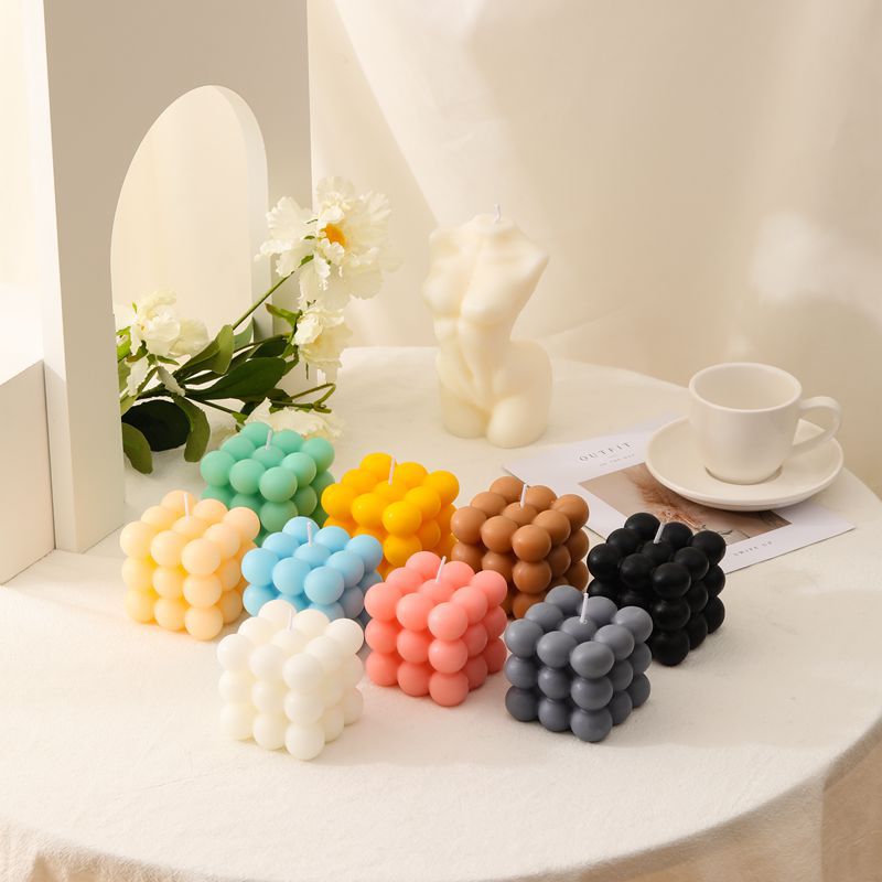 Bubble Cube Scented Candles