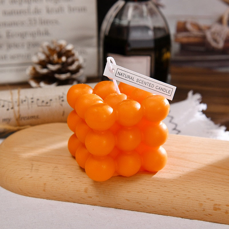 Bubble Cube Scented Candles