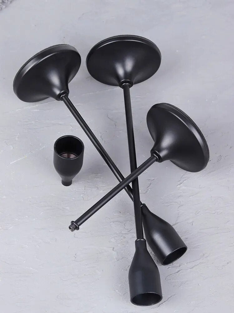 Metal Candlestick Holders