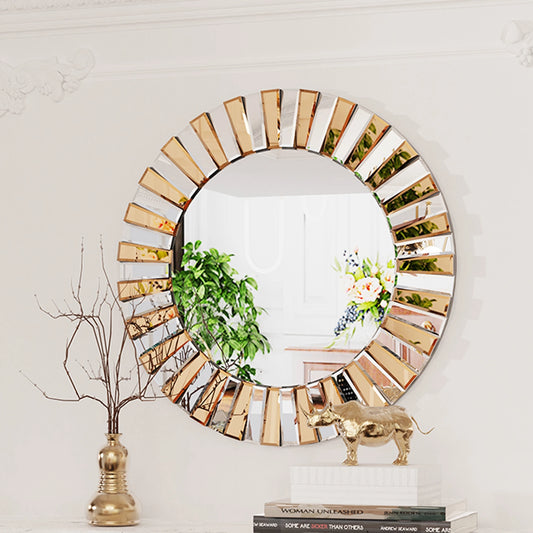 Sunburst Glass Mirror