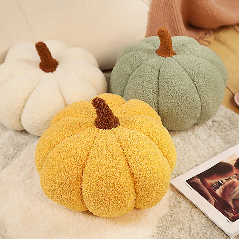 Fluffy Pumpkin Pillow