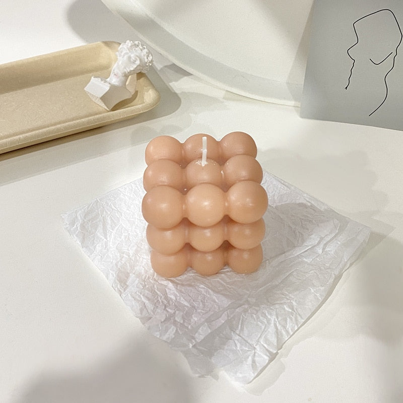 Bubble Cube Scented Candles