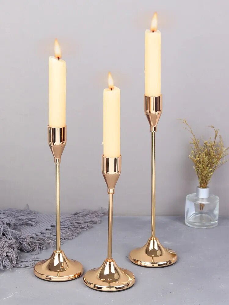 Metal Candlestick Holders