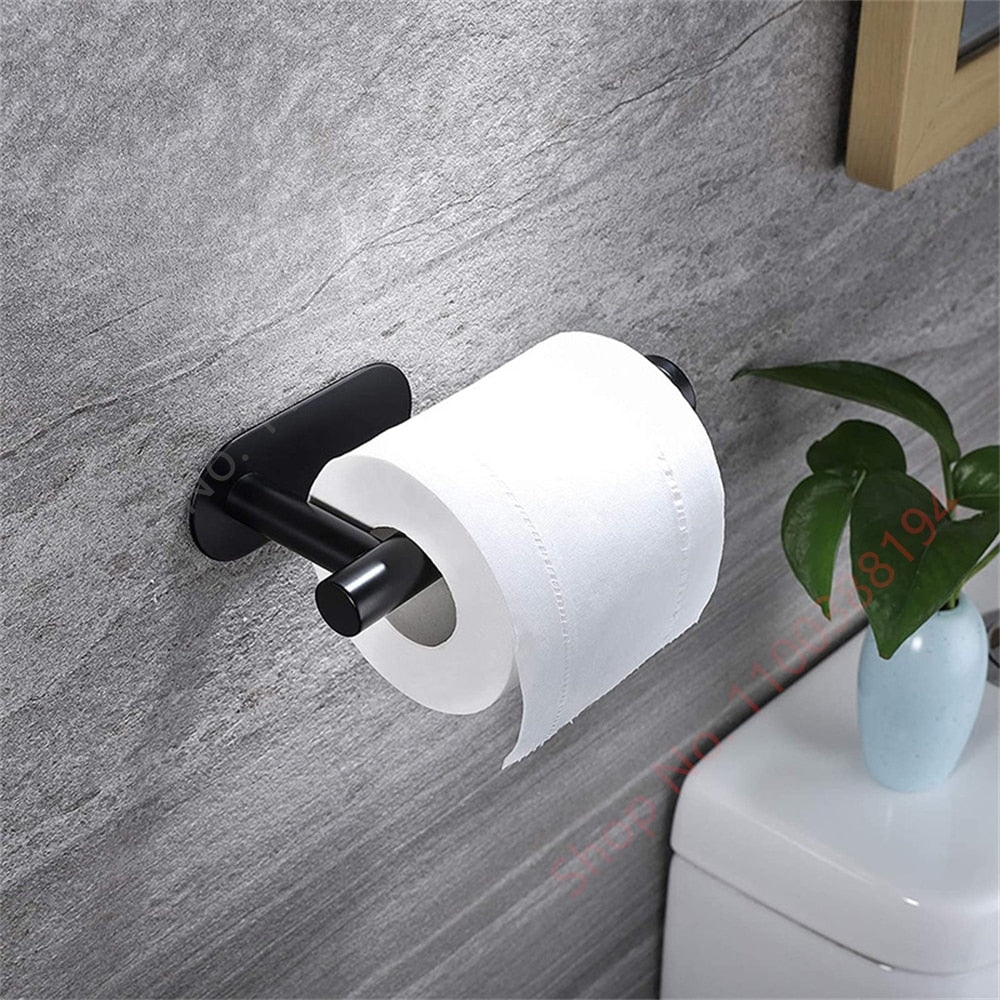 Wall Mount Toilet Towel Holder