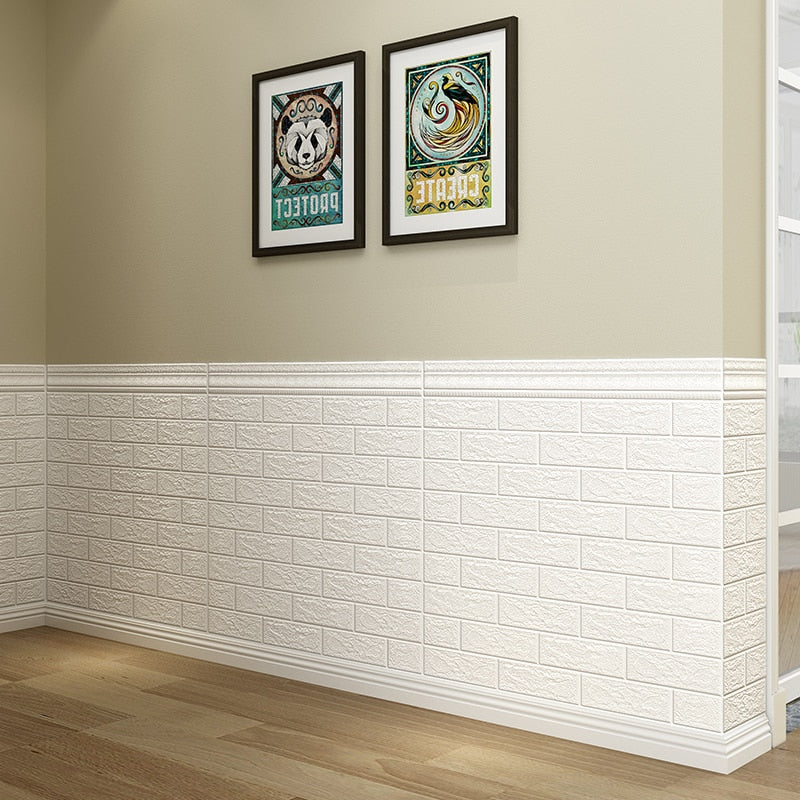 2m 3D Brick Wall Stickers