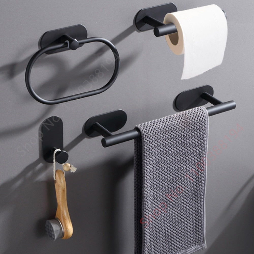 Wall Mount Toilet Towel Holder