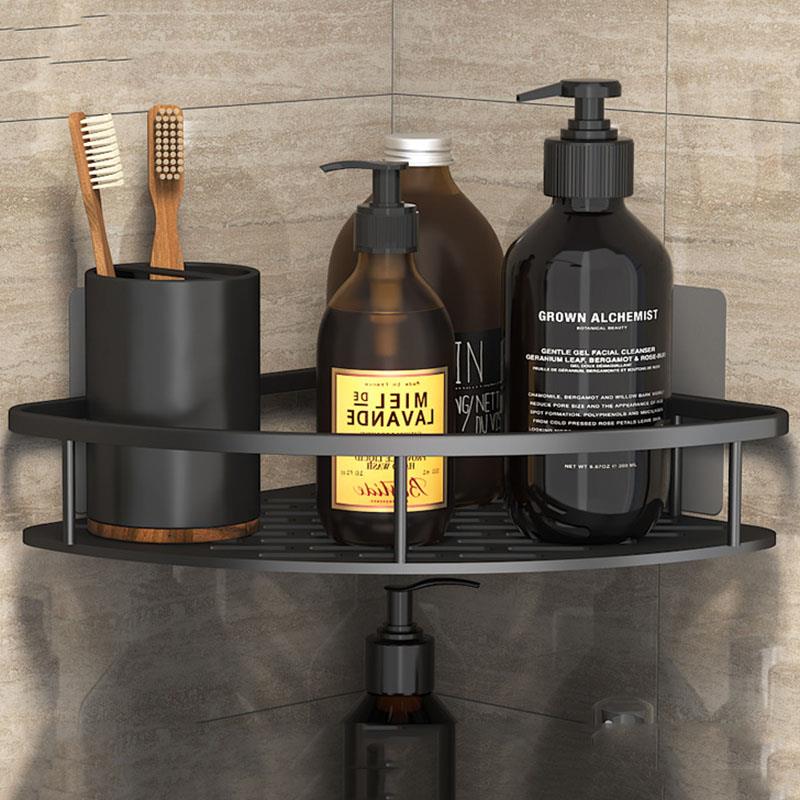 Bathroom Non-Drill Corner Shelf