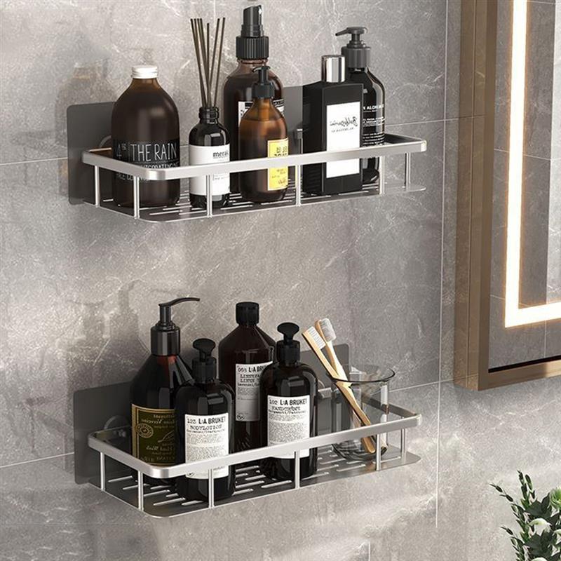 Bathroom Non-Drill Corner Shelf