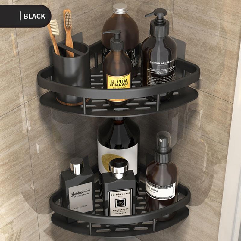 Bathroom Non-Drill Corner Shelf