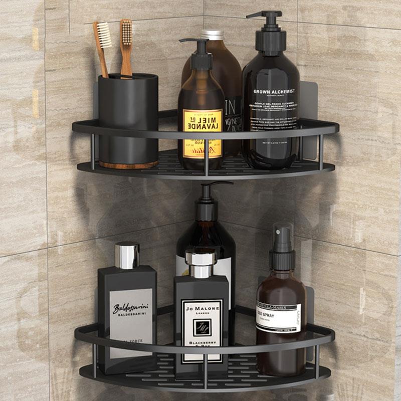 Bathroom Non-Drill Corner Shelf