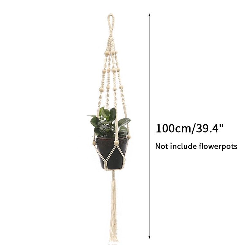 Indoor hanging baskets