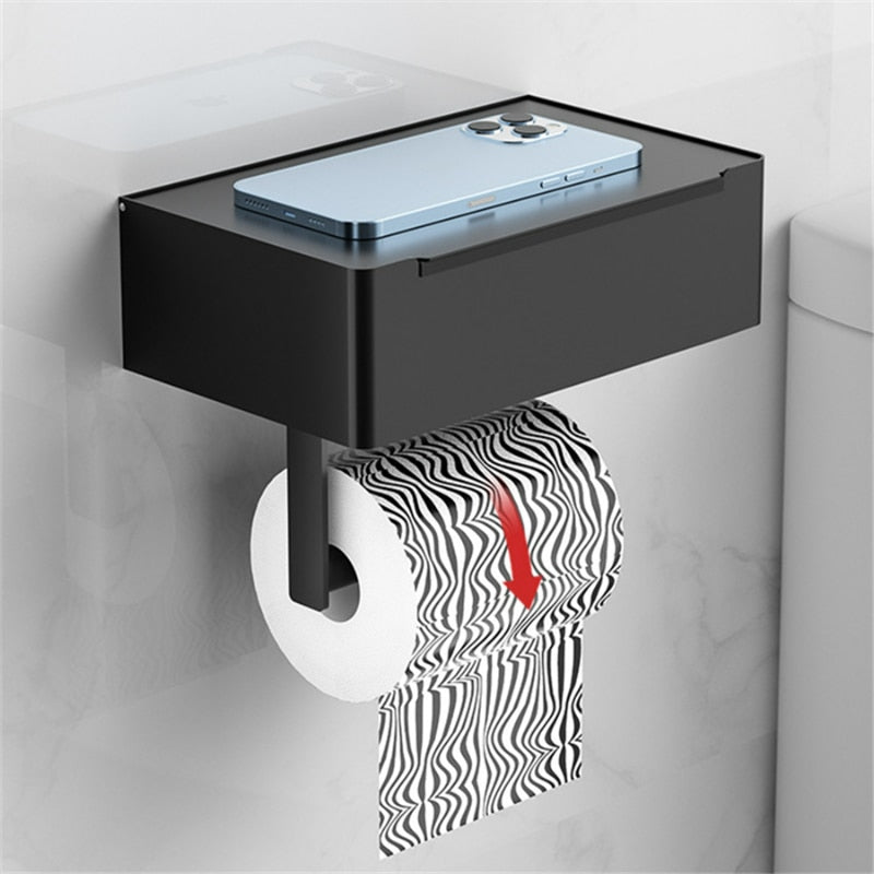 Multifunctional Toilet Roll Holder