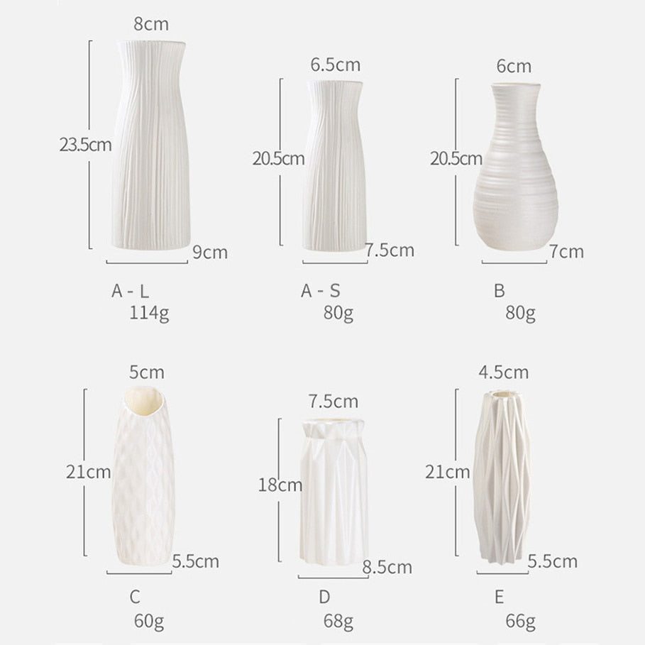 Nordic Plastic Vase