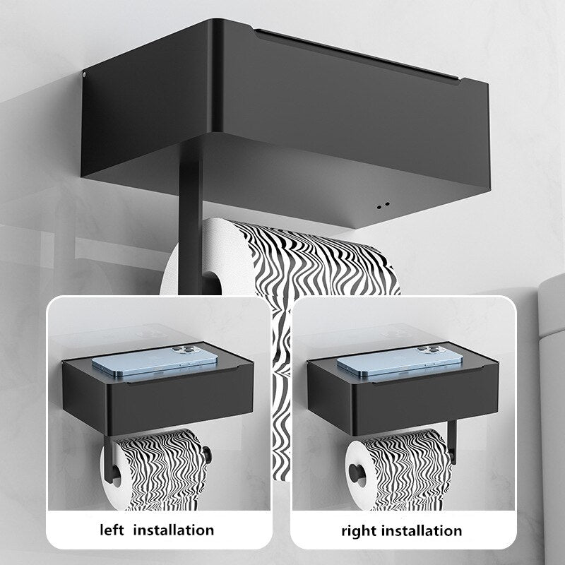 Multifunctional Toilet Roll Holder