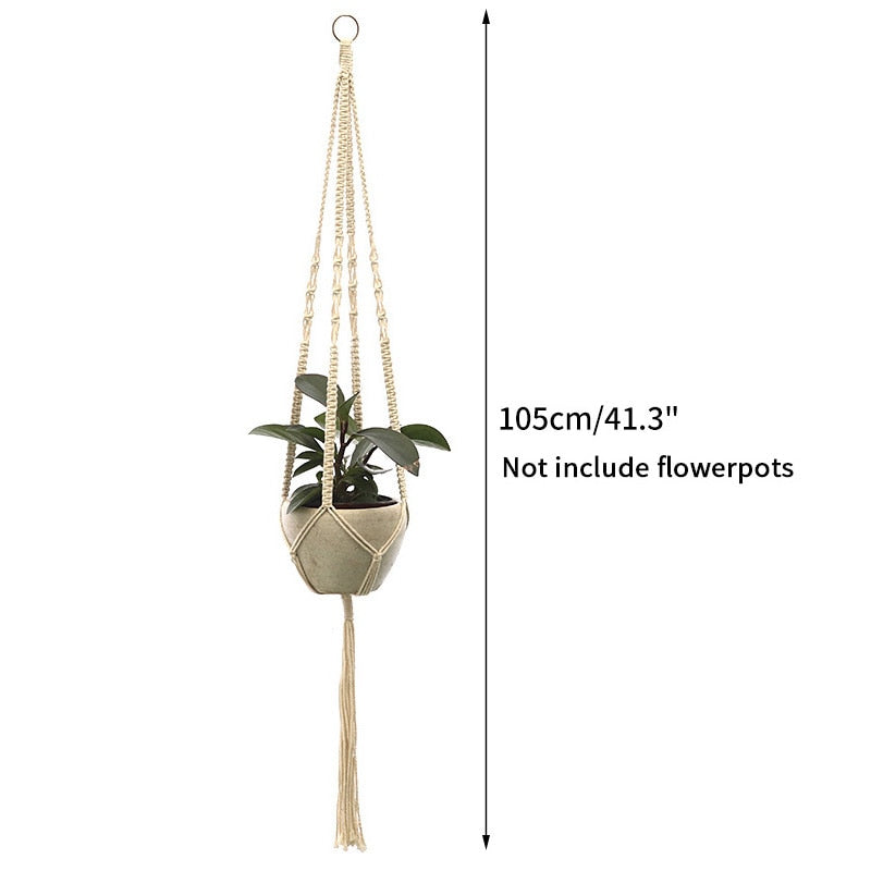 Indoor hanging baskets