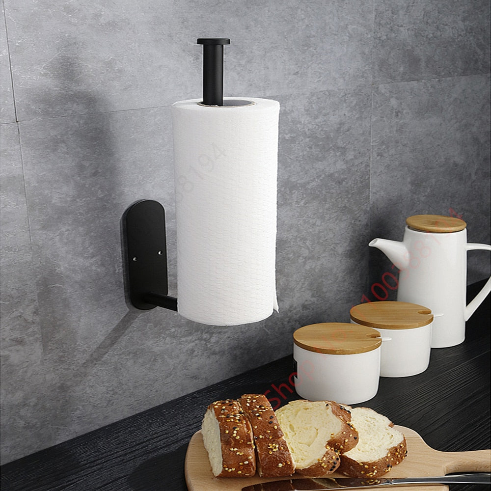 Wall Mount Toilet Towel Holder